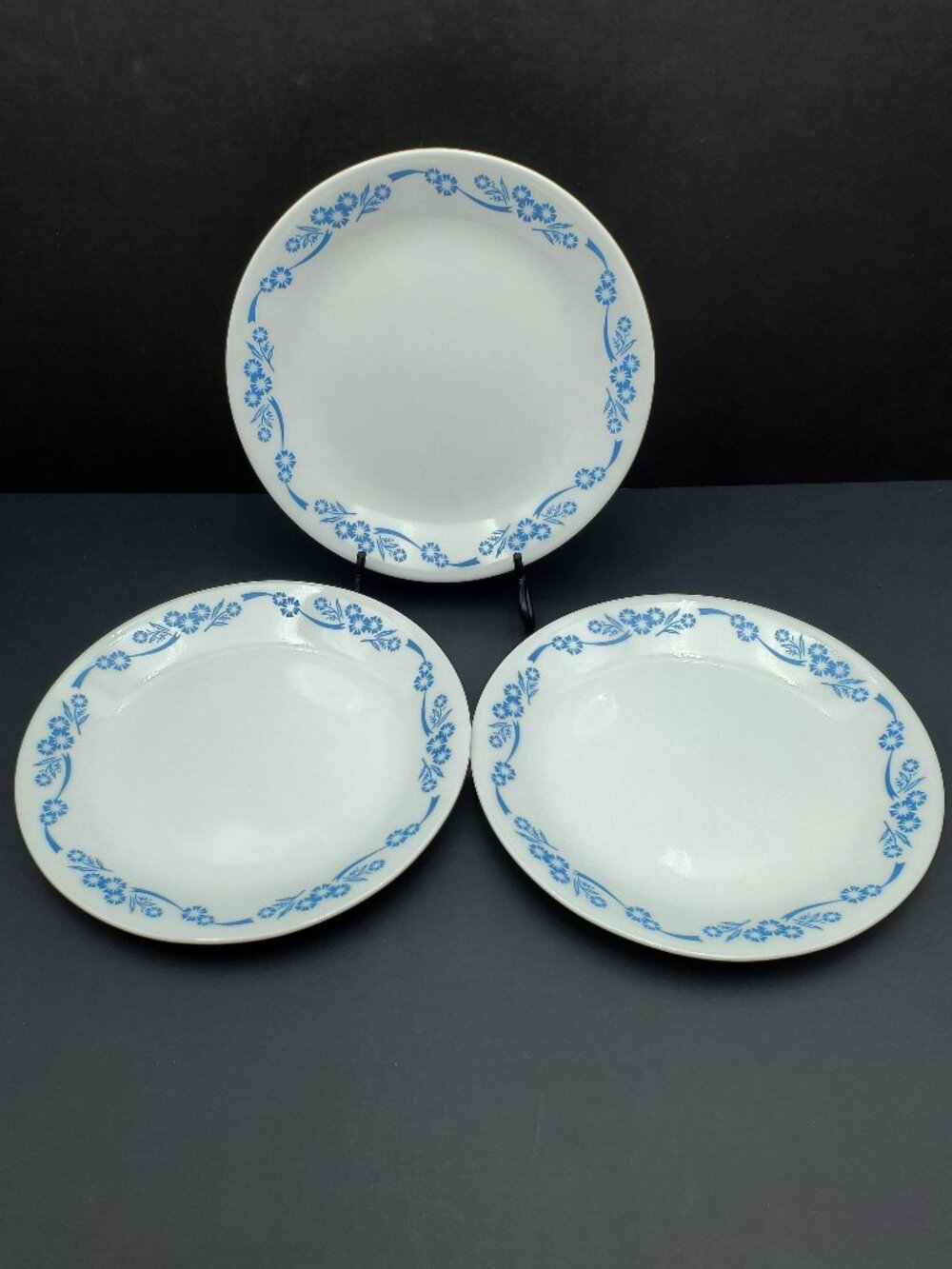 Corelle Cornflower Blue Luncheon Plates Corning Blue Cornflower Lunch Plates